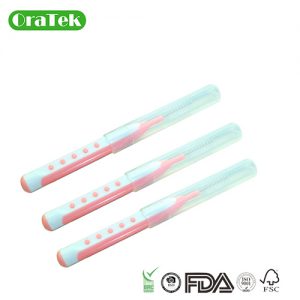 Мягкая Зубная Щетка Для Межзубных Промежутков, Dupont Nylon