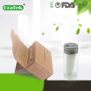 30M Corn Starch Pla Biodegradable Eco-Friendly Dental Floss In Kraft Box