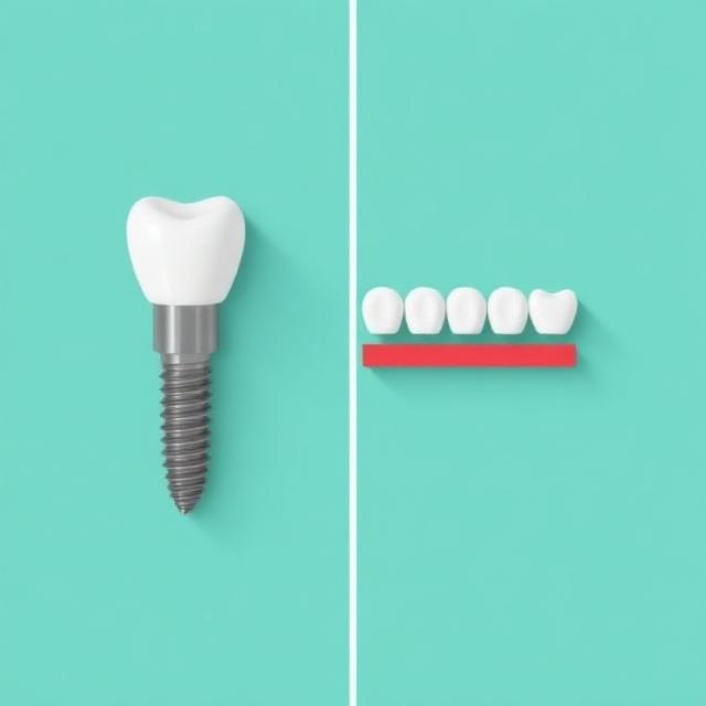 Dental Implants vs Bridges