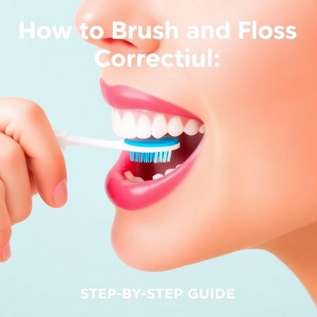 How to Brush and Floss Correctly Step-by-Step Guide